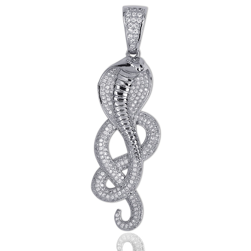 NL-P19040018, HipHop Style Cobra Necklace