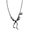 Necklace, NL-T540, Dinosaur Skeleton Necklace