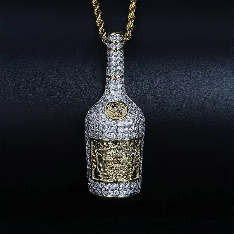 NL-WHISKY, HipHop Style WHISKY Necklace