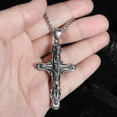 NL-XC005, Cross & Skull Necklace