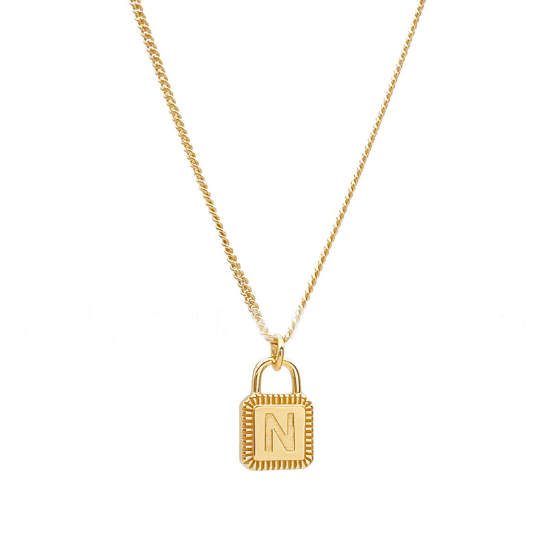 NL-XL028, Alphabet A~Z Necklace
