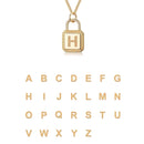 NL-XL028, Alphabet A~Z Necklace