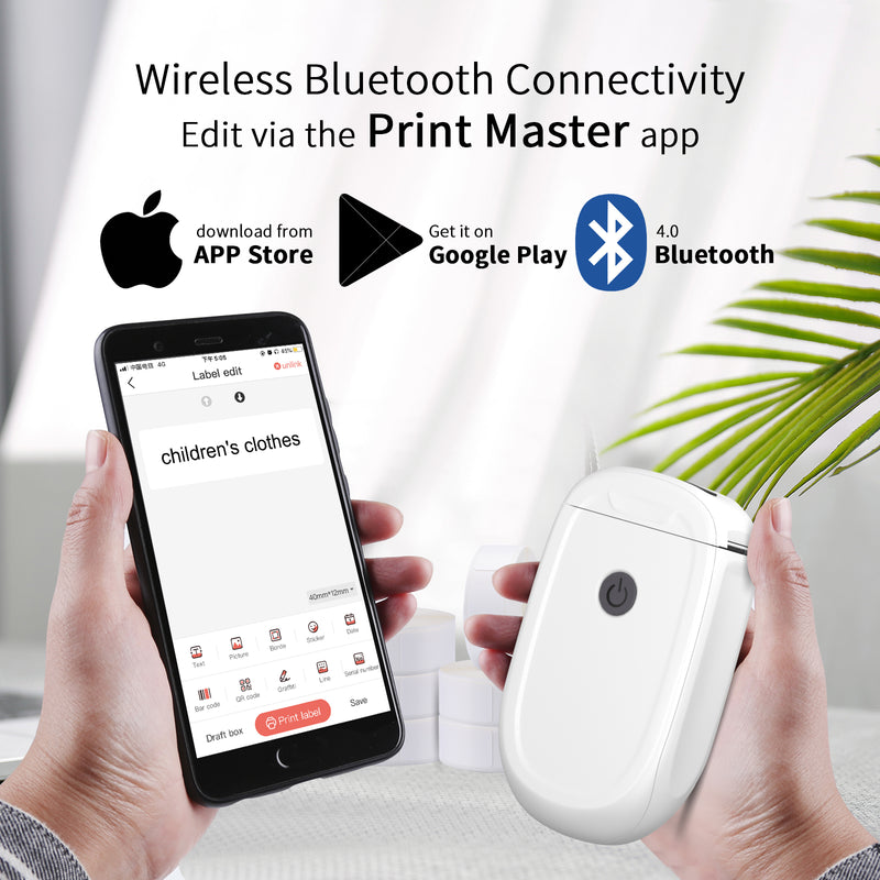 P11, Portable Bluetooth Smart Printer