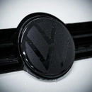 POLO-21DA-COVER-SET, VW POLO 21 Edition Black Style Front & Rear Badge Cover Set