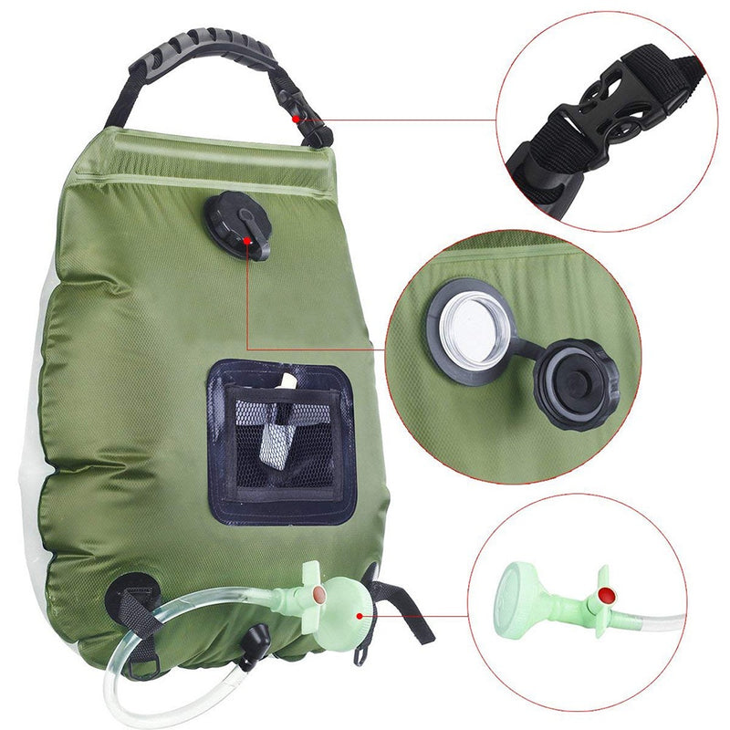 SBC-001-20L, 20L Camping Shower Bag