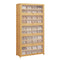 SHR-002-2-80, Bamboo-Wood 2 Tier Shoes Rack