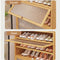 SHR-002-2-80, Bamboo-Wood 2 Tier Shoes Rack