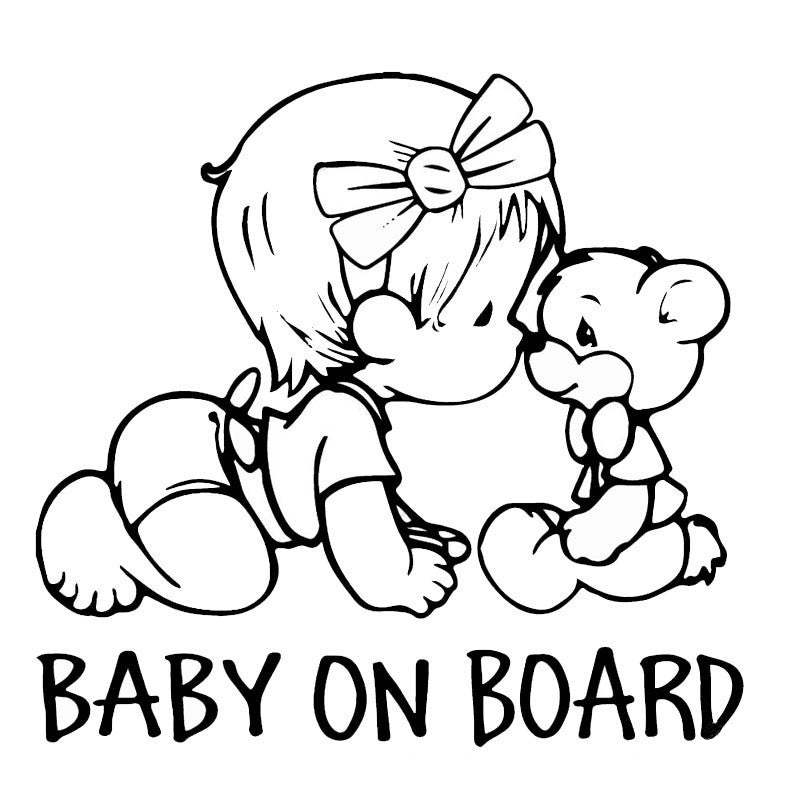 Sticker - ST-002,BABY ON BOARD