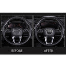 SWS-AUDI-CF, Audi Car Steering Wheel Stickers