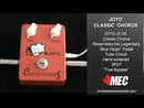 JOYO Guitar Pedal - JF-05, Classic Chorus
