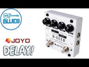 JOYO Guitar Pedal - D-SEEN, Dual Channel Digital Delay